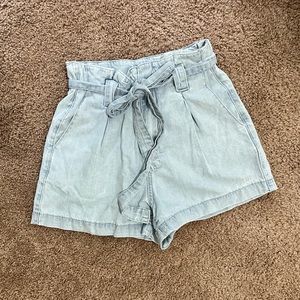 NWOT Blank NYC Paper Bag Waist Shorts Sz 25